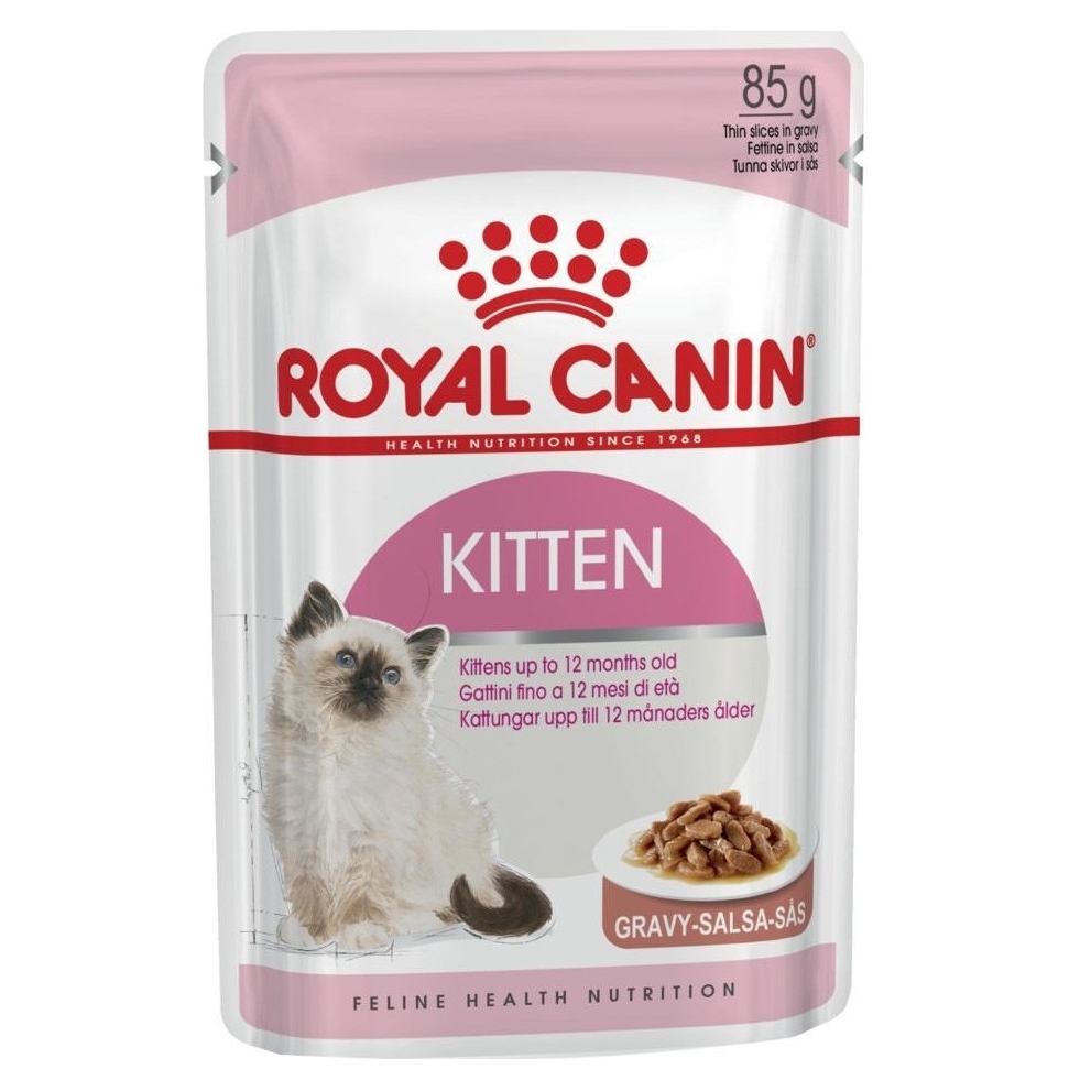 Royal Canin Pouch Gravy Kitten Yaş Yavru Kedi Maması 85 Gr