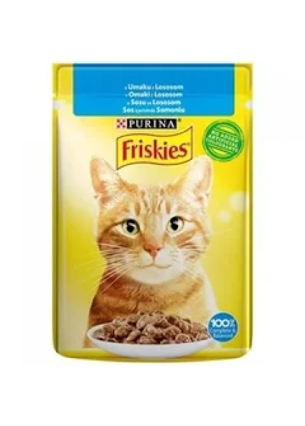 Friskies Somonlu Kedi Yaş Maması 85 gr