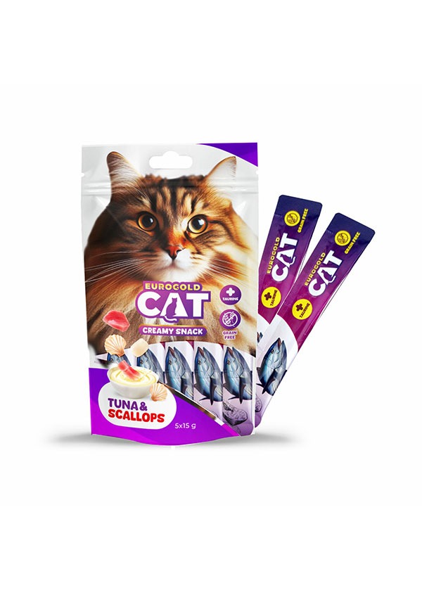 EuroGold Cat Sıvı Kedi Öd. Ton-Deniz Tarağı 5x15Gr